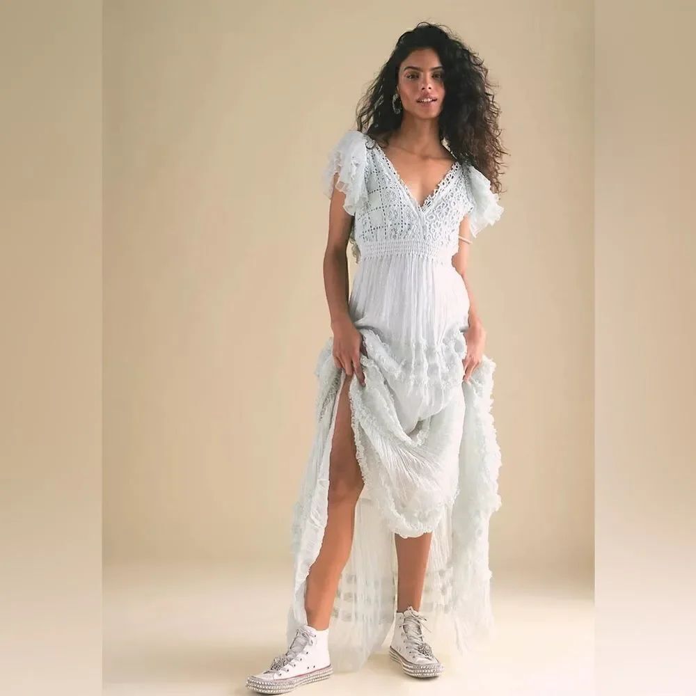 New Free People Waterlily Maxi Dress